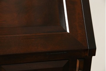 中古　美品　松本民芸家具　T型　シックで上品な佇まいが魅力のライティングビューロー(簿記机)　定価約46万円相当　(R-077556)