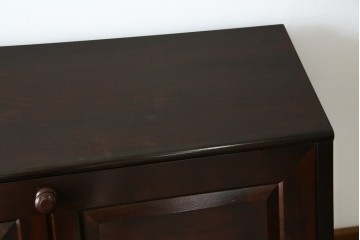 中古　美品　松本民芸家具　T型　シックで上品な佇まいが魅力のライティングビューロー(簿記机)　定価約46万円相当　(R-077556)