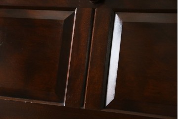 中古　美品　松本民芸家具　T型　シックで上品な佇まいが魅力のライティングビューロー(簿記机)　定価約46万円相当　(R-077556)