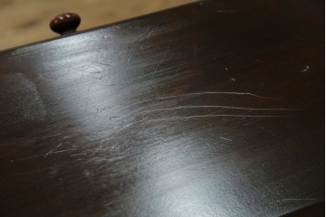 中古　美品　松本民芸家具　T型　シックで上品な佇まいが魅力のライティングビューロー(簿記机)　定価約46万円相当　(R-077556)