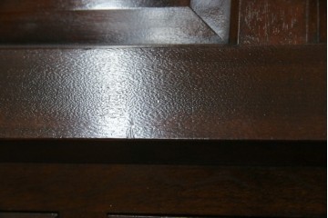 中古　美品　松本民芸家具　T型　シックで上品な佇まいが魅力のライティングビューロー(簿記机)　定価約46万円相当　(R-077556)