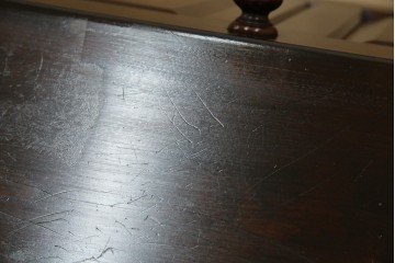 中古　美品　松本民芸家具　T型　シックで上品な佇まいが魅力のライティングビューロー(簿記机)　定価約46万円相当　(R-077556)