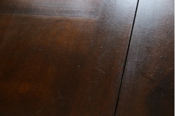 中古　美品　松本民芸家具　T型　シックで上品な佇まいが魅力のライティングビューロー(簿記机)　定価約46万円相当　(R-077556)