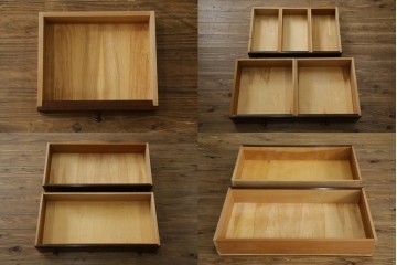 中古　美品　松本民芸家具　T型　シックで上品な佇まいが魅力のライティングビューロー(簿記机)　定価約46万円相当　(R-077556)