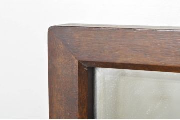 中古　美品　松本民芸家具　M型一面鏡　直線的なデザインが美しい鏡台(ドレッサー、ミラー)(定価約26万円)(R-077557)