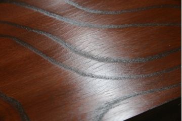 中古　岩谷堂箪笥　独特な杢目と存在感のある金具が美しい衣装箪笥(引き出し、収納たんす、整理箪笥、和タンス、サイドチェスト)(R-077561)