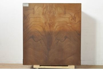 中古　岩谷堂箪笥　独特な杢目と存在感のある金具が美しい衣装箪笥(引き出し、収納たんす、整理箪笥、和タンス、サイドチェスト)(R-077561)