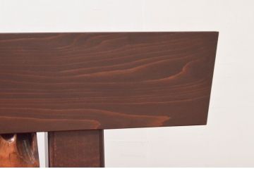 和製ビンテージ　竹に虎の彫刻が目を惹く衝立て(つい立て、衝い立て、仕切り、パーテーション、ヴィンテージ)(R-077601)