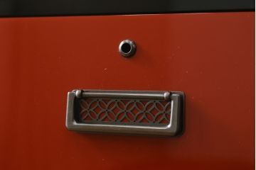 中古　超美品!!　二本松工藝館　田中家具　和モダンなお部屋づくりにおすすめの33胴厚総桐チェスト(総桐箪笥、サイドボード、サイドチェスト、和タンス、整理箪笥、収納箪笥、引き出し)(定価約60万円)(R-077603)