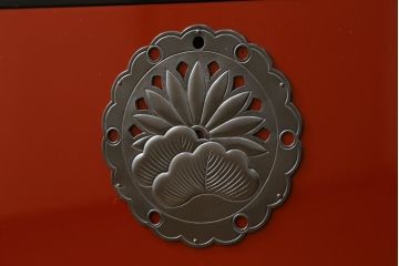 中古　超美品!!　二本松工藝館　田中家具　和モダンなお部屋づくりにおすすめの33胴厚総桐チェスト(総桐箪笥、サイドボード、サイドチェスト、和タンス、整理箪笥、収納箪笥、引き出し)(定価約60万円)(R-077603)