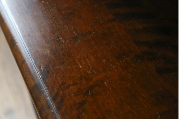 中古　北海道民芸家具　#145　和洋どちらの空間にも馴染むシックな隅棚　(R-077606)