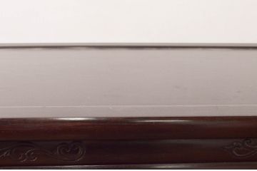 和製ビンテージ　大振り!!　紫檀(シタン)材　上品な色味と艶が目を惹く飾り棚(茶棚、違い棚、収納棚、戸棚、ヴィンテージ)(R-077607)