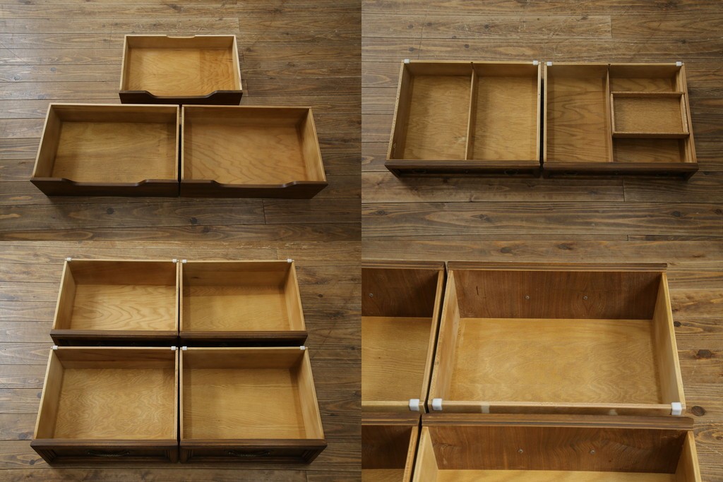 中古　美品　マホガニー材　DREXEL HERITAGE(ドレクセルヘリテイジ)　重厚感あるつくりが魅力的なサイドボード　(R-077609)