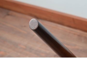 イギリスビンテージ　ERCOL(アーコール)　落ち着いた色味とシンプルなデザインが魅力的なフープバックチェア3脚セット(ダイニングチェア、ウィンザーチェア、ウインザーチェア、ワークチェア、板座チェア、椅子、イス、ヴィンテージ、英国、北欧)(R-077612)
