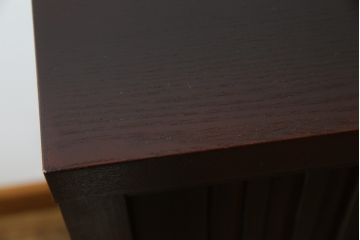 中古　タモ材　上質な和の空間を演出する水屋箪笥サイドボード(サイドキャビネット、収納棚、戸棚、食器棚、茶箪笥)(R-077626)