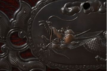 中古　美品!!　欅産業　漆塗り　仙台民芸箪笥(仙台箪笥)　KC-2000　力強い杢目が目を引く箪笥(小箪笥、収納タンス、チェスト、引き出し)(定価約43万円)(R-077627)