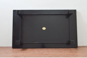 中古　美品!!　株式会社輪島工芸　輪島塗り　繊細な図柄が美しい蒔絵座卓(ローテーブル、センターテーブル、リビングテーブル)(定価約180万円)(R-077628)