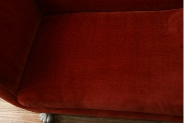 中古　ドイツ製　ブレッツ社(BRETZ)　優雅で気品あふれる佇まいが美しいシェーズロング(カウチソファ、2人掛け、長椅子)(R-077632)
