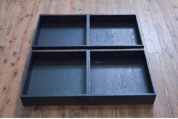 中古　美品　希少　飛騨産業　PROVINCIAL(プロヴィンシャル・プロビンシャル)　使い込まれた木の風合いが味わい深い食器棚(カップボード、水屋棚、収納棚、戸棚、飾り棚、キャビネット)(R-077638)
