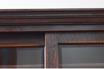 中古　美品　希少　飛騨産業　PROVINCIAL(プロヴィンシャル・プロビンシャル)　使い込まれた木の風合いが味わい深い食器棚(カップボード、水屋棚、収納棚、戸棚、飾り棚、キャビネット)(R-077638)