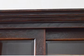 中古　美品　希少　飛騨産業　PROVINCIAL(プロヴィンシャル・プロビンシャル)　使い込まれた木の風合いが味わい深い食器棚(カップボード、水屋棚、収納棚、戸棚、飾り棚、キャビネット)(R-077638)