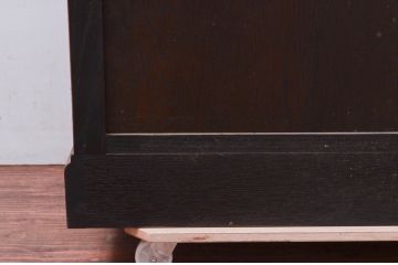 中古　美品　希少　飛騨産業　PROVINCIAL(プロヴィンシャル・プロビンシャル)　使い込まれた木の風合いが味わい深い食器棚(カップボード、水屋棚、収納棚、戸棚、飾り棚、キャビネット)(R-077638)