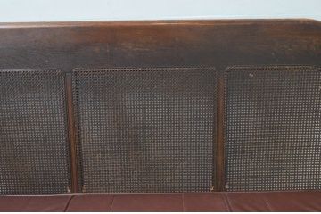 中古　飛騨産業　キツツキ　PROVINCIAL(プロヴィンシャル・プロビンシャル)シリーズ　シックな佇まいが魅力的な3人掛けソファ(3P、三人掛け、アームソファ)(定価約85万円)(R-077640)