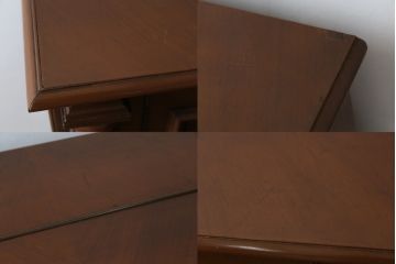 イギリスアンティーク　粋な使い方でディスプレイにも収納にもなるピアノリメイクキャビネット(食器棚、戸棚、収納棚、英国)(R-077642)
