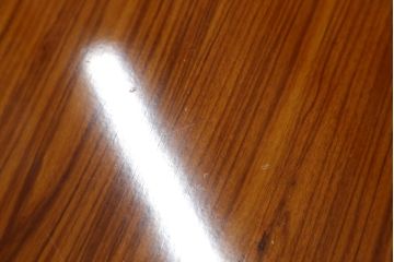 中古　最高級!!　六本木アピス(APIS)取り扱い　イタリア高級家具　真鍮飾りが美しい象嵌入りダイニングテーブル(4人掛け、6人掛け、食卓)(定価約150万円)(R-077644)
