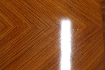 中古　最高級!!　六本木アピス(APIS)取り扱い　イタリア高級家具　真鍮飾りが美しい象嵌入りダイニングテーブル(4人掛け、6人掛け、食卓)(定価約150万円)(R-077644)