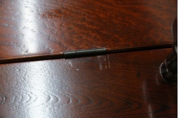 和製アンティーク　高級品!!　総欅(ケヤキ)材　赤みがかった色味が美しい帳場机(簿記机、ライティングビューロー、両袖机、座机、在宅用、在宅ワーク用)(R-077645)