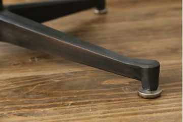 和製ビンテージ　ミッドセンチュリーの雰囲気が魅力的なデスクチェア(回転チェア、回転椅子、イス、ヴィンテージ)(R-077663)