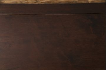中古　美品　指物工芸家具　本紫檀(シタン)　凝った脚のデザインが目を惹くガラス天板付き座卓(ローテーブル、センターテーブル)(R-077665)