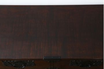 中古　深い木の色味と華やかな金具が目を惹く仙台箪笥サイドボード(サイドチェスト、衣装箪笥、収納箪笥、和タンス、引き出し)(R-077666)