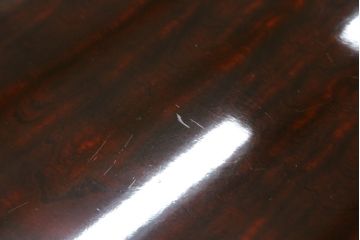 中古　深い木の色味と華やかな金具が目を惹く仙台箪笥サイドボード(サイドチェスト、衣装箪笥、収納箪笥、和タンス、引き出し)(R-077666)
