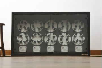 中古　津島工作所　時計　自動巻き上げ機　40本巻き(ワインディングマシーン、ウォッチワインダー、腕時計収納ボックス)(定価約150万円)(R-077669)
