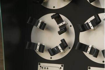 中古　津島工作所　時計　自動巻き上げ機　40本巻き(ワインディングマシーン、ウォッチワインダー、腕時計収納ボックス)(定価約150万円)(R-077669)