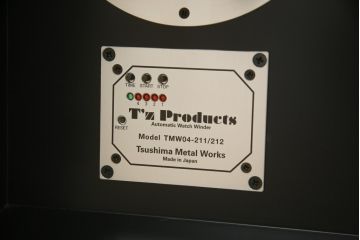 中古　津島工作所　時計　自動巻き上げ機　40本巻き(ワインディングマシーン、ウォッチワインダー、腕時計収納ボックス)(定価約150万円)(R-077669)