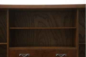 中古　美品　指物家具　吉蔵　洗練された佇まいが魅力的なサイドボード(サイドキャビネット、収納棚、戸棚)(R-077674)