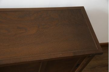 中古　美品　指物家具　吉蔵　洗練された佇まいが魅力的なサイドボード(サイドキャビネット、収納棚、戸棚)(R-077674)