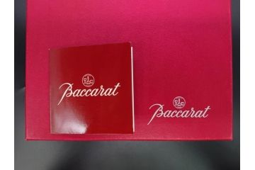フランス　Baccarat　バカラ　Parme(パルメ)　Talleyrand(タリランド)　Oenologie(オノロジー)　意匠を凝らしたエレガントなグラス4客セット(花、鳳凰、ワイングラス、ロックグラス、スピリットグラス、コップ、タンブラー、フルレッドクリスタルガラス)(R-077676)