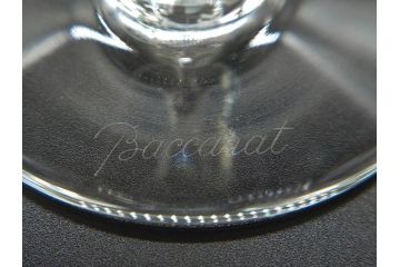 フランス　Baccarat　バカラ　Parme(パルメ)　Talleyrand(タリランド)　Oenologie(オノロジー)　意匠を凝らしたエレガントなグラス4客セット(花、鳳凰、ワイングラス、ロックグラス、スピリットグラス、コップ、タンブラー、フルレッドクリスタルガラス)(R-077676)