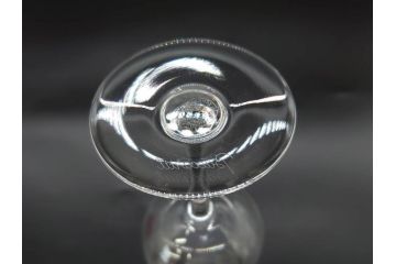 フランス　Baccarat　バカラ　Parme(パルメ)　Talleyrand(タリランド)　Oenologie(オノロジー)　意匠を凝らしたエレガントなグラス4客セット(花、鳳凰、ワイングラス、ロックグラス、スピリットグラス、コップ、タンブラー、フルレッドクリスタルガラス)(R-077676)