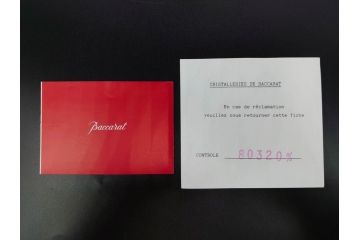 フランス　Baccarat　バカラ　Parme(パルメ)　Talleyrand(タリランド)　Oenologie(オノロジー)　意匠を凝らしたエレガントなグラス4客セット(花、鳳凰、ワイングラス、ロックグラス、スピリットグラス、コップ、タンブラー、フルレッドクリスタルガラス)(R-077676)