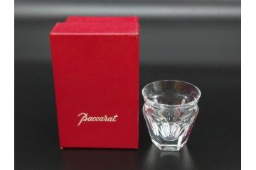 フランス　Baccarat　バカラ　Parme(パルメ)　Talleyrand(タリランド)　Oenologie(オノロジー)　意匠を凝らしたエレガントなグラス4客セット(花、鳳凰、ワイングラス、ロックグラス、スピリットグラス、コップ、タンブラー、フルレッドクリスタルガラス)(R-077676)