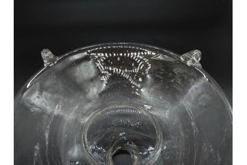 大正〜昭和初期　蓋付き　ノスタルジックな雰囲気を演出するハエ取り瓶2個セット(蠅、蝿、ハエトリ器、ガラス、硝子、フタ付き)(R-077681)