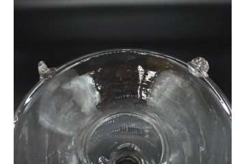大正〜昭和初期　蓋付き　ノスタルジックな雰囲気を演出するハエ取り瓶2個セット(蠅、蝿、ハエトリ器、ガラス、硝子、フタ付き)(R-077683)