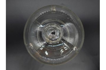 大正〜昭和初期　蓋付き　ノスタルジックな雰囲気を演出するハエ取り瓶2個セット(蠅、蝿、ハエトリ器、ガラス、硝子、フタ付き)(R-077683)