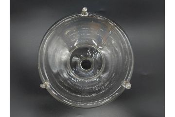 大正〜昭和初期　蓋付き　ノスタルジックな雰囲気を演出するハエ取り瓶2個セット(蠅、蝿、ハエトリ器、ガラス、硝子、フタ付き)(R-077684)
