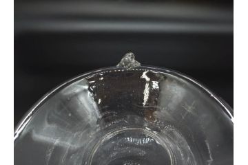 大正〜昭和初期　蓋付き　ノスタルジックな雰囲気を演出するハエ取り瓶2個セット(蠅、蝿、ハエトリ器、ガラス、硝子、フタ付き)(R-077684)